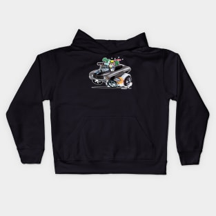 MONSTER MUSCLE 1971 Chevelle silver Kids Hoodie